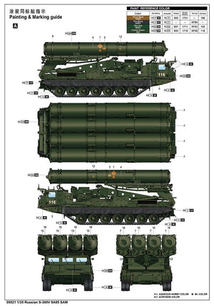 Trumpeter 09521 Russian S-300V 9A85 SAM 1/35 – zdjęcie 3