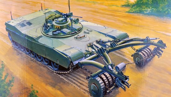 Trumpeter 00346 M1 Panther II Char de déminage (1/35)