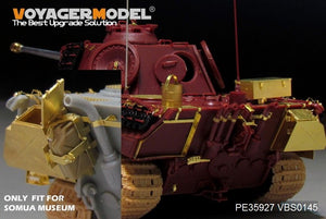 Maquette Voyager PE35927 Panther A allemand de la Seconde Guerre mondiale, version tardive, pour MENG TS-035, échelle 1/35  – image 12