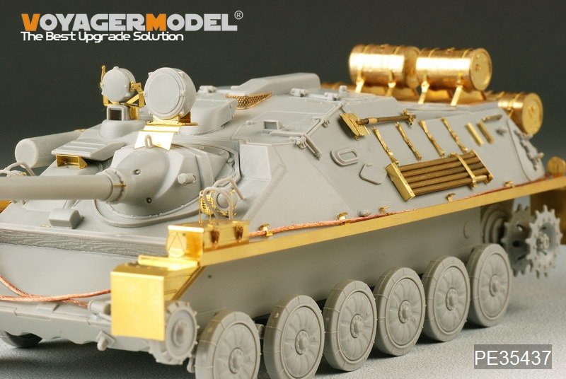 Maquette Voyager PE35437, canon automoteur aéroporté russe ASU-85 Mod.1956 de la Seconde Guerre mondiale pour TRUMPETER 01588, échelle 1/35 – Bild 12