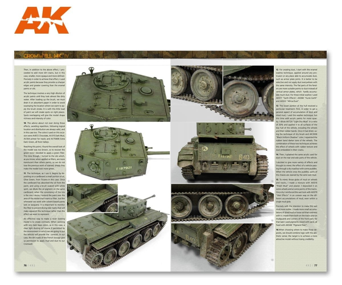 AK Interactive AK4801 4X2 Ingles – zdjęcie 9