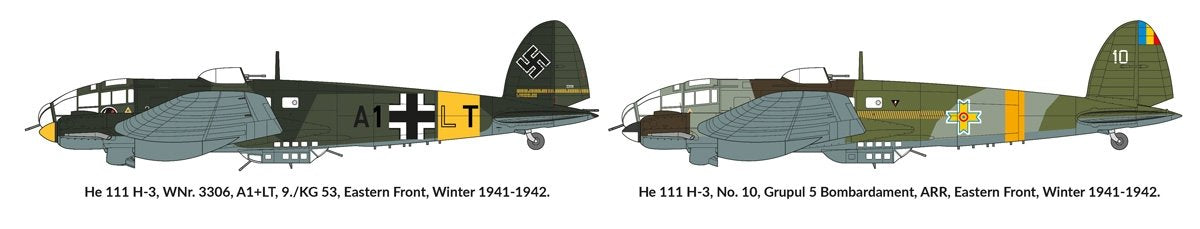 Hobby 2000 72049 Heinkel He-111H-3 Front de l&amp;#39;Est 1941 1/72 – immagine 2