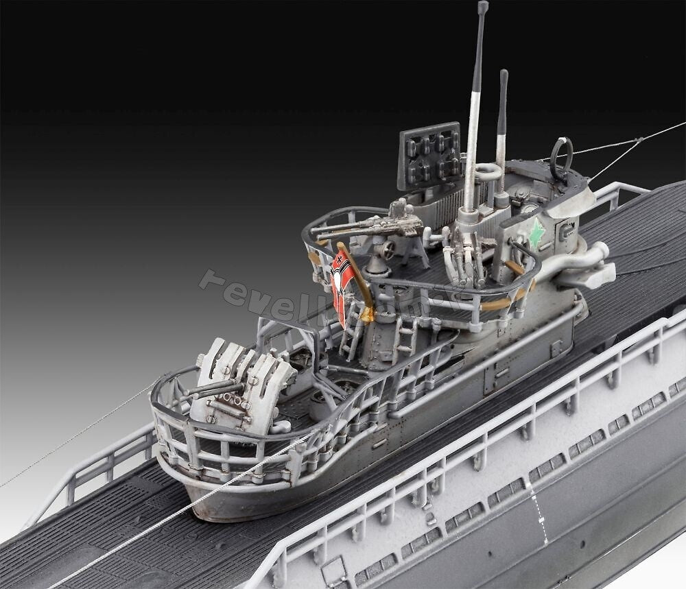 Revell 05167 Sous-marin allemand Type IX C/40 U190 1/144 – image 6