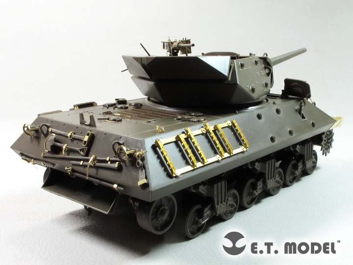 ET Model E35-253 Chasseur de chars M10 de l&amp;#39;armée américaine (production intermédiaire) (Pour TAMIYA 35350) (1/35) – image 3