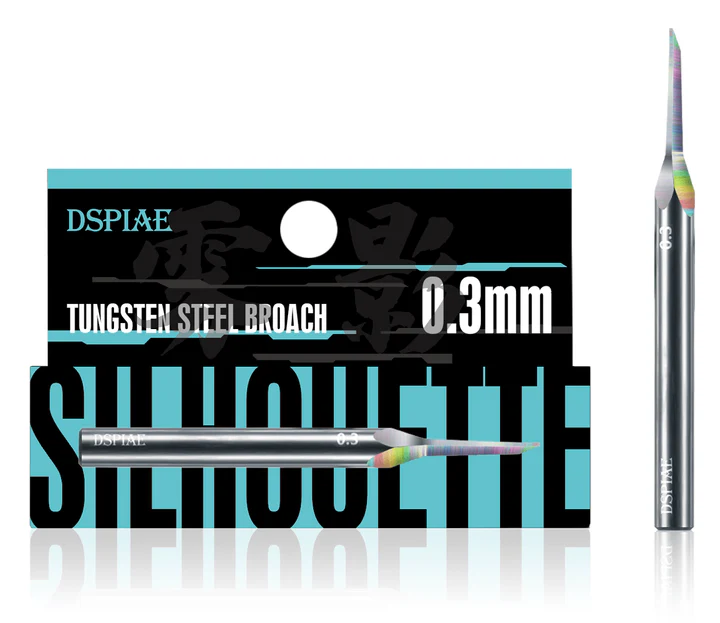 DSPIAE YPB-03 Tungsten Steel Broach 0.3 mm