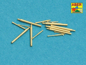 Ensemble de canons Aber 350L-75 pour croiseurs légers japonais tels que : Abukama ; Isuzu ; Kinu ; Nagara ; Natori ; Yura - 140 mm x 7, 25 mm x 4, 13 mm x 4 (1/350)