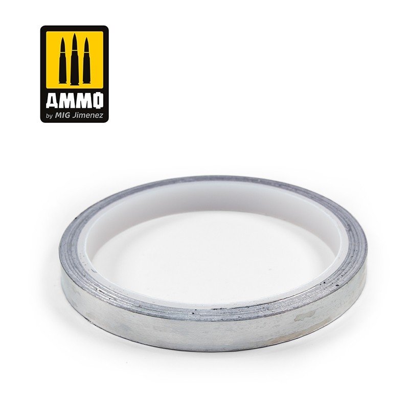 Munitions de Mig 8250 RUBAN ALUMINIUM 10 mm x 10 m (0,39 po x 32,8 pi)