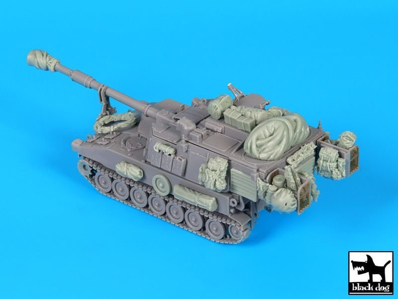 Ensemble d&amp;#39;accessoires Black Dog T72111 M 109 A6 Paladin 1/72  – Bild 3
