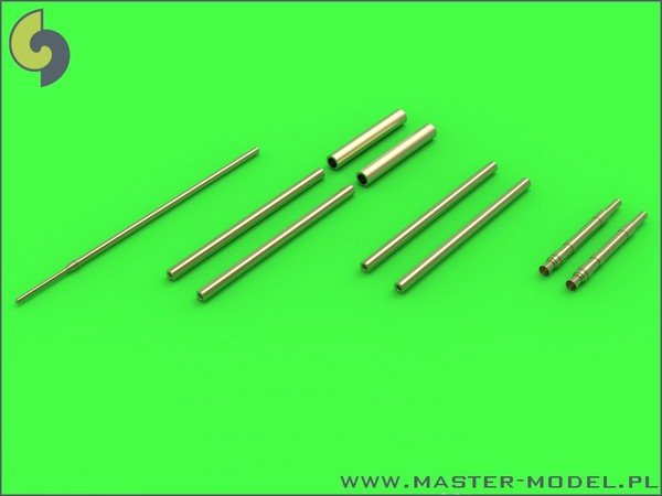 Ensemble d'armement Master AM-32-065 Fw 190 A7 - A9 (embouts de canon MG 131, canons MG 151, carénages MG 151) et tube Pitot (1/32) 
