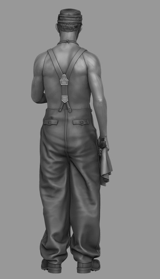 Panzer Art FI35-145 Mécanicien de char Waffen-SS en tenue d&amp;#39;été 1/35 – immagine 3