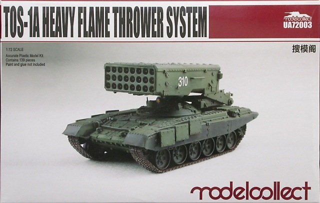 Modelcollect UA72003 TOS-1A Système lance-flammes lourd 1/72