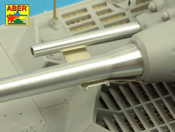 Ensemble de canons Aber 35L-225 pour char lourd allemand MAUS (1/35) – image 10