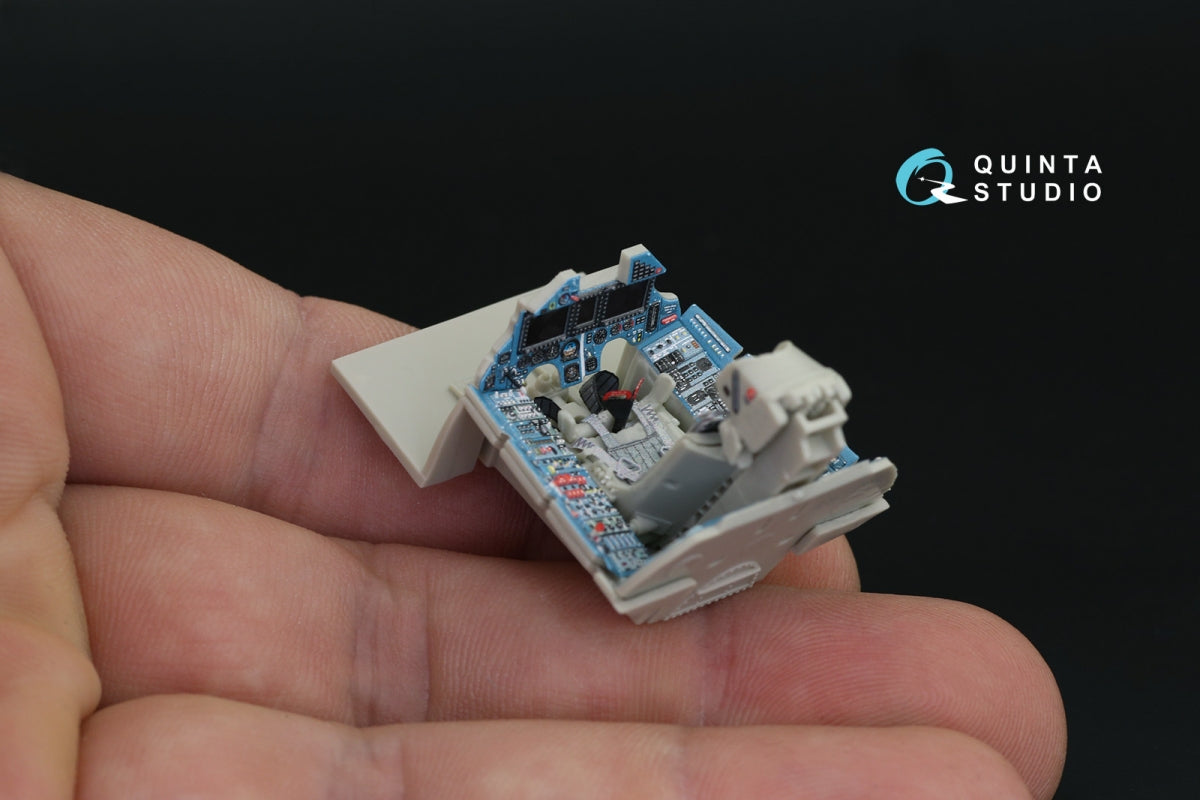Intérieur imprimé en 3D et coloré sur papier décalcomanie Quinta Studio QD48233 Su-27SM (KittyHawk) 1/48 – image 13