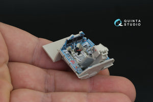 Intérieur imprimé en 3D et coloré sur papier décalcomanie Quinta Studio QD48233 Su-27SM (KittyHawk) 1/48 – image 13