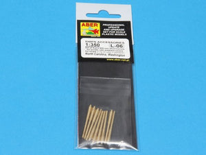 Aber 350L-06 Ensemble de 9 canons courts de 406 mm pour navires américains destinés aux tourelles sans protection anti-explosion : North Carolina, Washington (1/350) – image 5