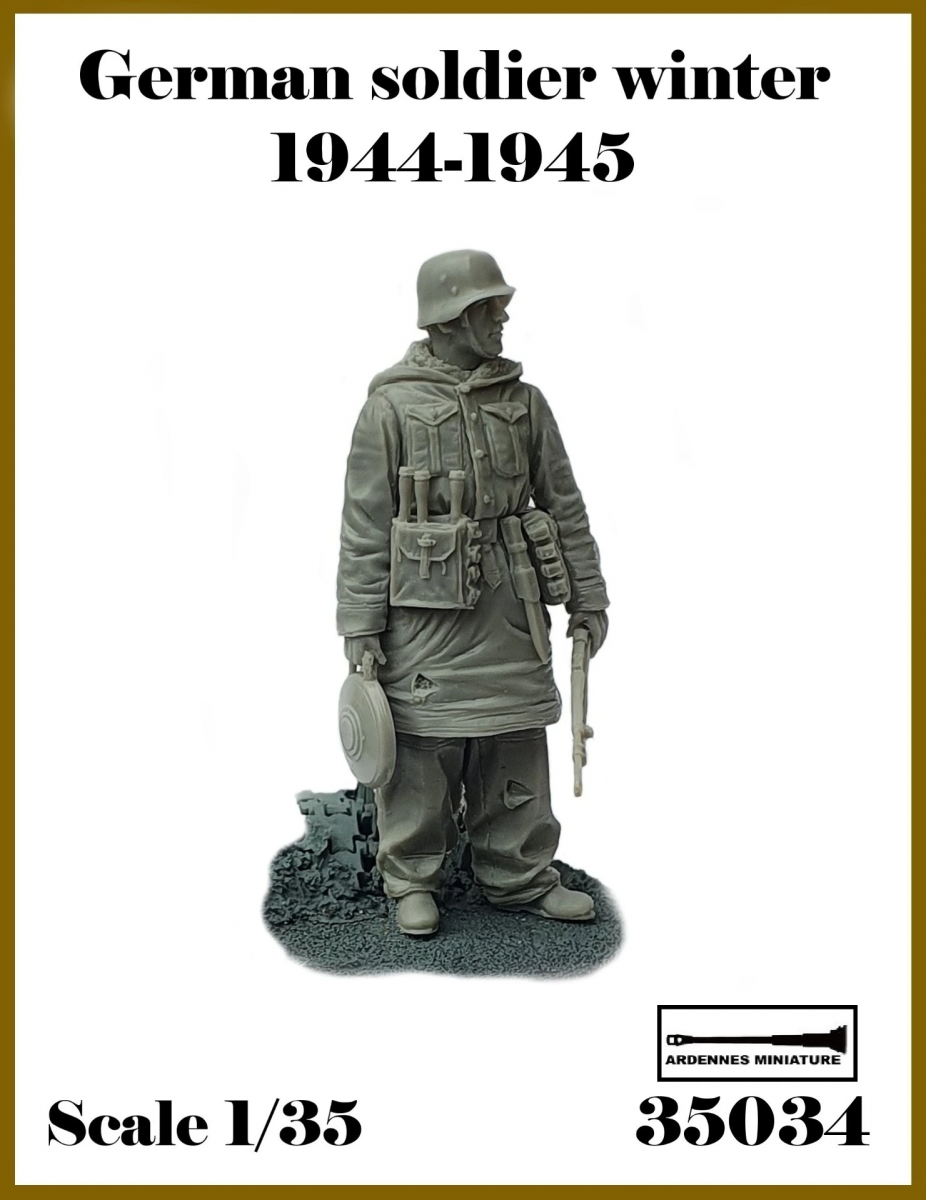 Ardennes Miniature 35034 SOLDAT ALLEMAND HIVER 1944-1945 1/35