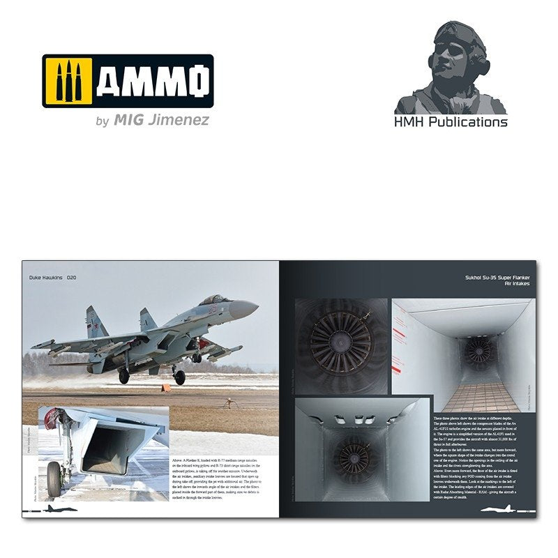 Publications HMH DH-020 Sukhoi Su-35S Flanker E (Version anglaise) – image 3