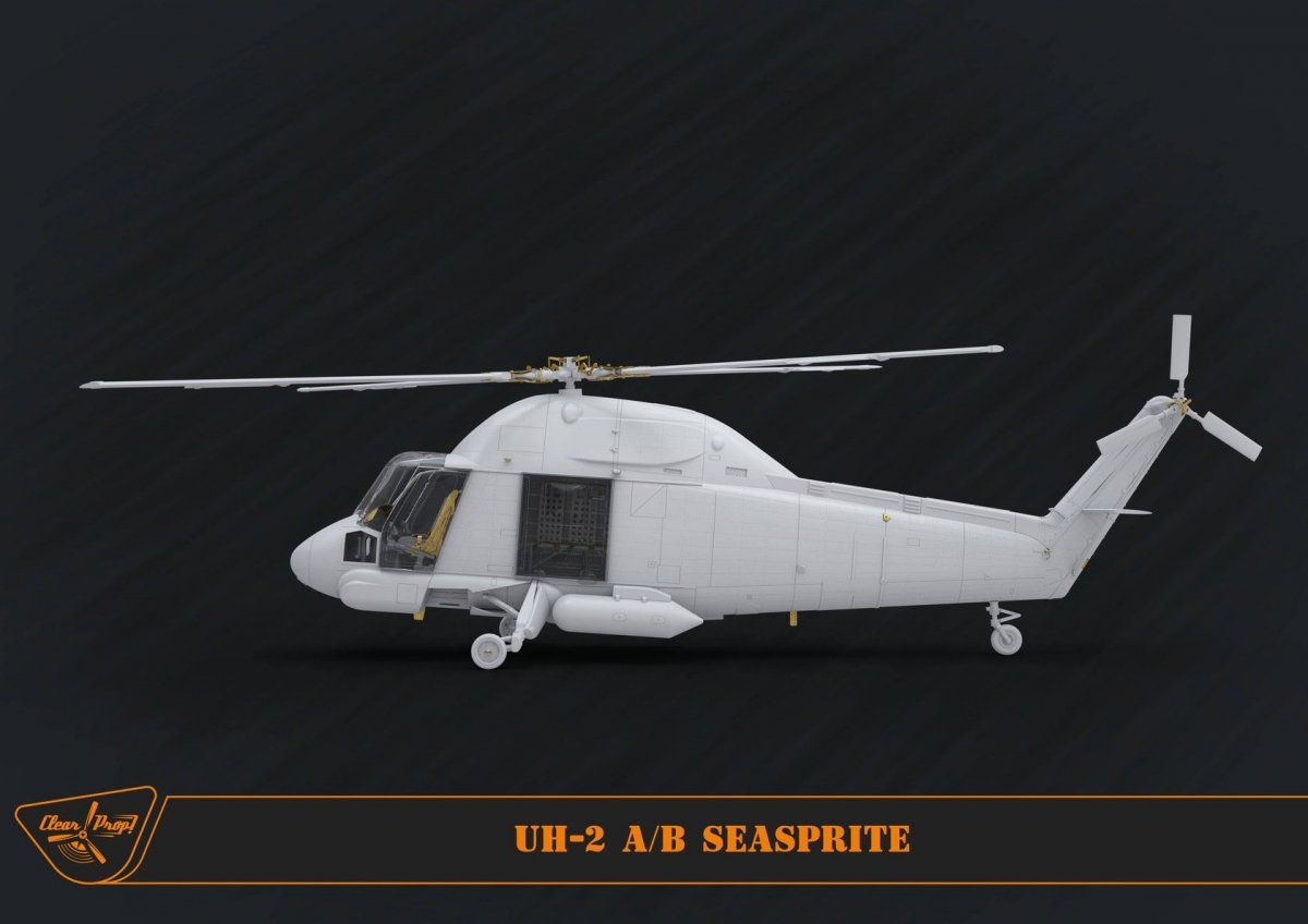 Hélice transparente ! Kit avancé CP72002 UH-2 A/B Seasprite ADVANCED au 1/72 – immagine 3