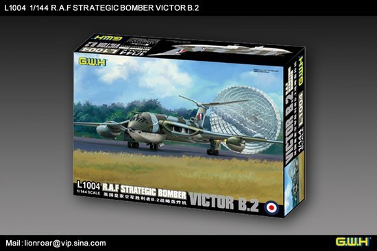 Lion Roar L1004 Bombardier stratégique RAF VICTOR B2 1/144
