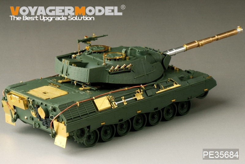 Maquette Voyager PE35684 du char de combat principal allemand Leopard 1A5 moderne pour TAKOM 2004, échelle 1/35 – immagine 10