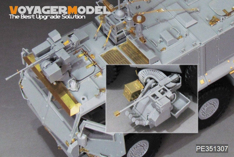 Maquette Voyager PE351307 KamAZ-63968 Typhoon-K russe moderne de base pour TAKOM 2082 / 2173 au 1/35 – image 18