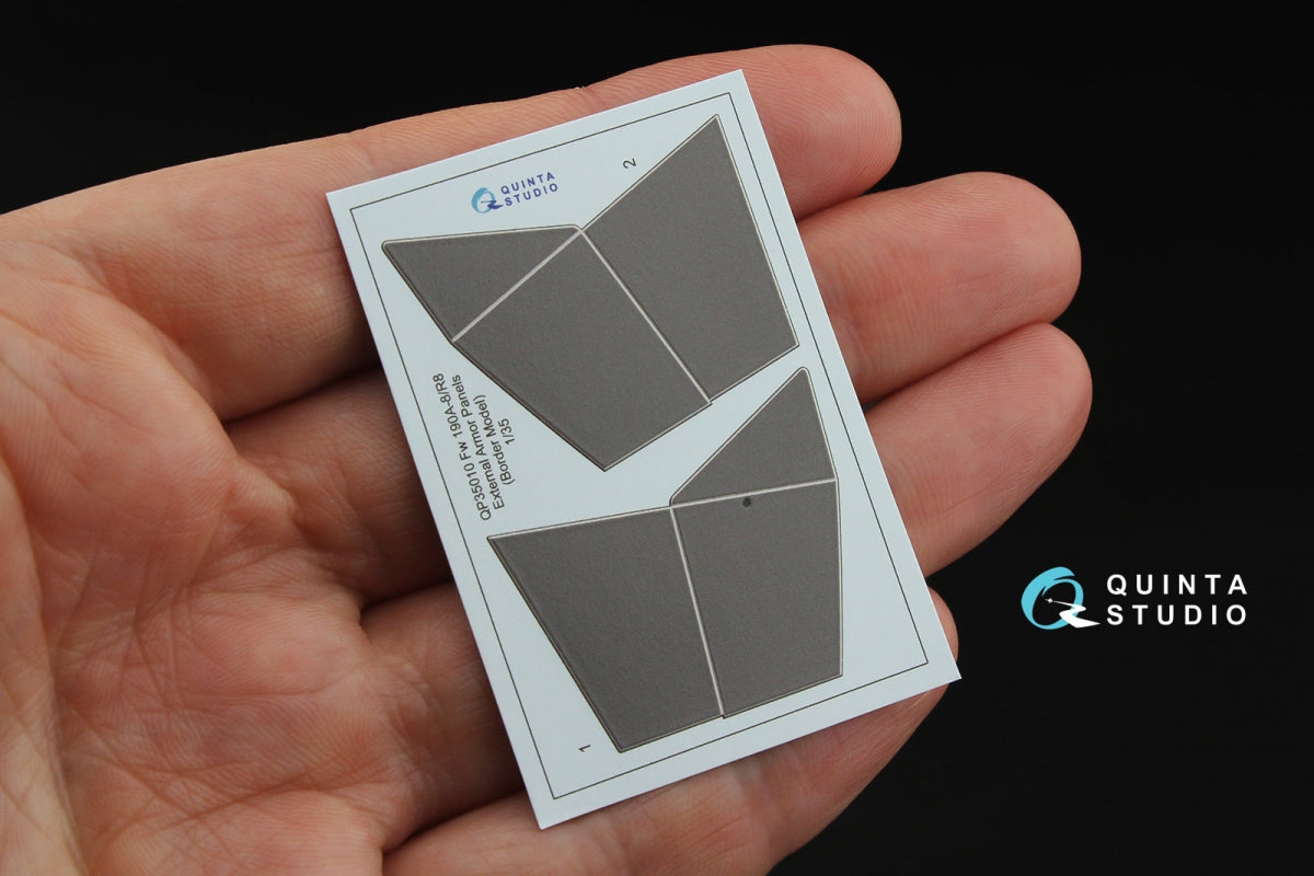 Quinta Studio QP35010 Plaques de blindage FW 190A-8/R-8 (Border Model) 1/35 – image 3