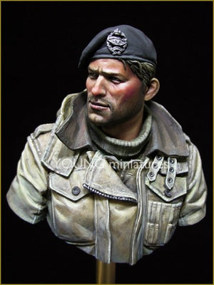 Young Miniatures YM1835 Équipage de char britannique Seconde Guerre mondiale 1/10 – immagine 3