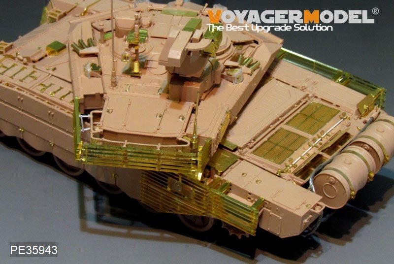 Maquette Voyager PE35943 Char de combat principal russe moderne T-90MS Mod2013 (version de base) pour TIGER 4610 au 1/35 – image 11