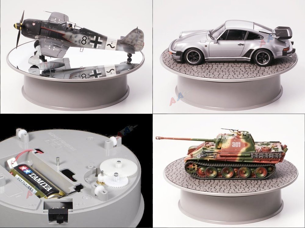 Plateau tournant d&amp;#39;exposition Tamiya 73001