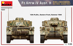 MiniArt 35337 Pz.Kpfw.IV Ausf. H NIBELUNGENWERK. MOYENNE PROD. AOÛT 1943 1/35 – image 3