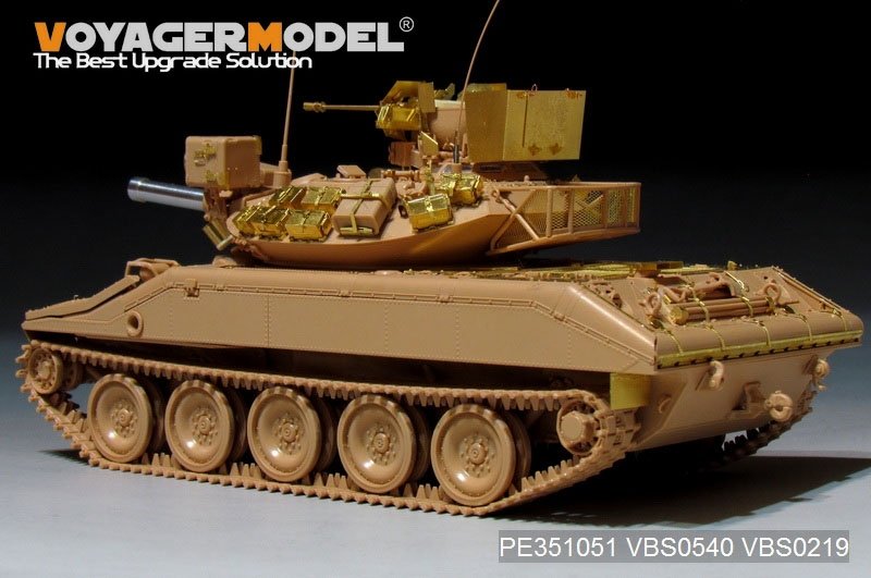 Maquette Voyager PE351051 Char aéroporté américain moderne M551A1 Sheridan pour RFM 5020 1/35 – imagen 10