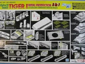 Dragon 6600 allemand PzKpfw VI Tiger Ausf.E (production initiale, Leningrad 1942/1943) (1/35) – Bild 2