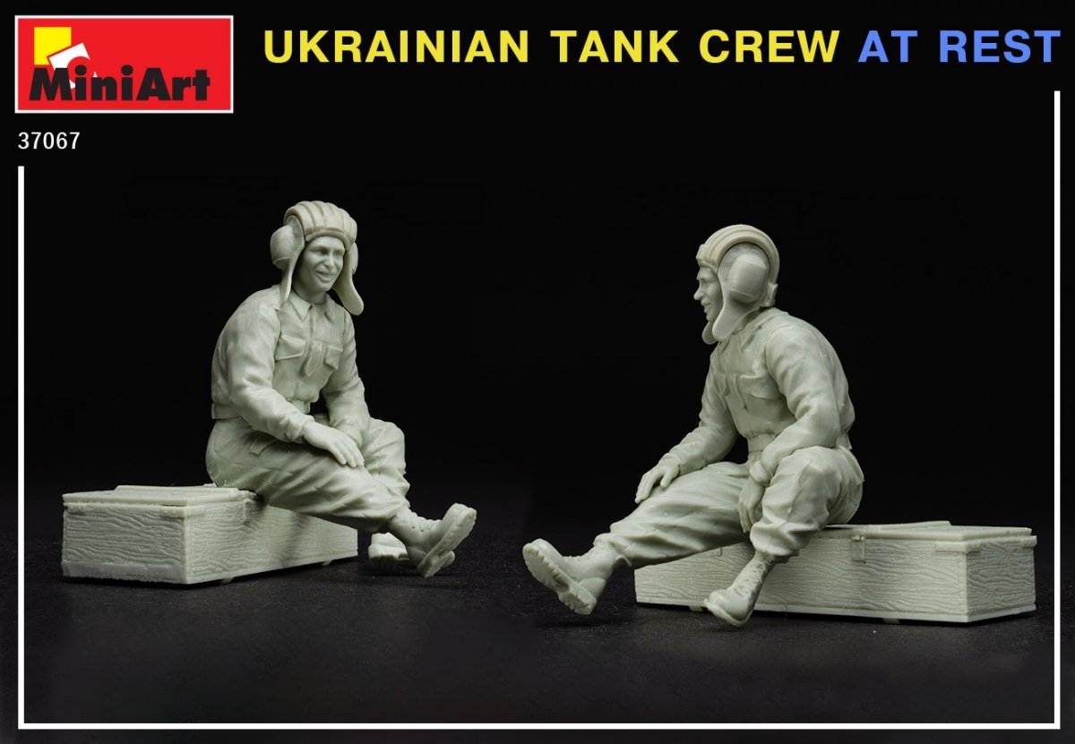 MiniArt 37067 ÉQUIPAGE DE CHAR UKRAINIEN AU REPOS 1/35 – Bild 3