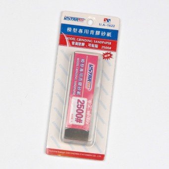 Papier abrasif U-Star UA-91622 2500 - 40 pièces (papier de verre)