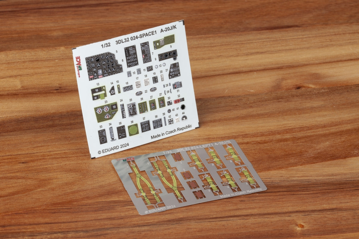Maquettes Eduard 3DL32024 A-20J/K Space Hong Kong au 1/32