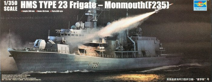 Trumpeter 04547 Frégate HMS TYPE 23 Monmouth (F235) (1/350)
