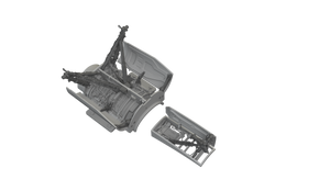 Eduard 6481167 Lockheed Martin F-16 C - Wheel Bays &amp; Legs Standard Tamiya Kits / 3D-Printed 1/48