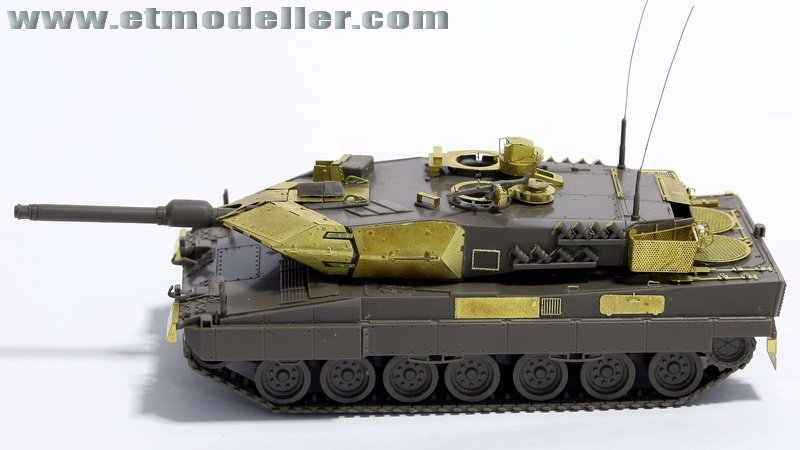 Maquette ET E72-002 Leopard 2 A5 allemand moderne pour REVELL 03105 1/72  – Bild 4
