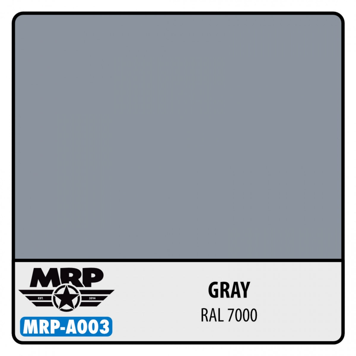 Mr. Paint MRP-A003 Grey (RAL 7000) - aqua colors - 17ml