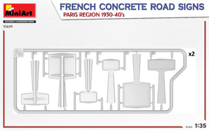 MiniArt 35659 Panneaux de signalisation routière en béton français. Région parisienne, années 1930-1940. Échelle 1/35. – Bild 3