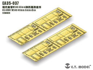 Boîte de munitions ET modèle EA35-037 US ARMY M548 40 mm, échelle 1/35 – image 2