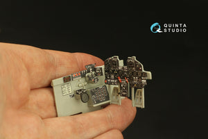 Intérieur coloré imprimé en 3D sur papier décalcomanie Quinta Studio QD32190 P-47N Thunderbolt (Trumpeter) 1/32 – immagine 9