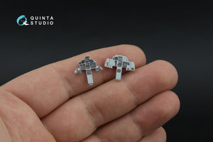 Intérieur imprimé en 3D et coloré sur papier décalcomanie pour F-15D/F-15DJ Eagle (Fine Molds) de Quinta Studio QD72215, échelle 1/72 – image 8