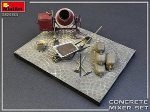 MiniArt 35593 ENSEMBLE BÉTONNIÈRE 1/35 – imagen 2