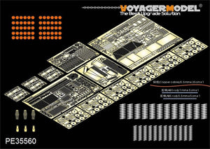 Maquette Voyager PE35560 IDF Merkava Mk.3D MBT(LIC) avec chaînes (POUR HOBBYBOSS 82476) 1/35