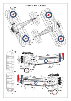Armory Models 48002 Fairey Flycatcher, chasseur britannique de la FAA de l&amp;#39;entre-deux-guerres, version tardive, avec moteur Jaguar-IV, échelle 1/48 – image 8