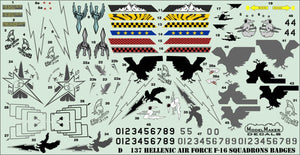 ModelMaker Decals D48137 Hellenic Air Force F-16&amp;#39;s Squadrons 1/48 – zdjęcie 3