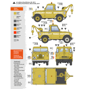 AK Interactive AK35014 LAND ROVER 88 SERIES IIA CRANE-TOW TRUCK 1/35 – zdjęcie 11