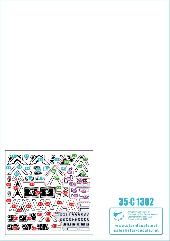 Star Decals 35-C1302 Tempête du désert 2 1/35 – immagine 2