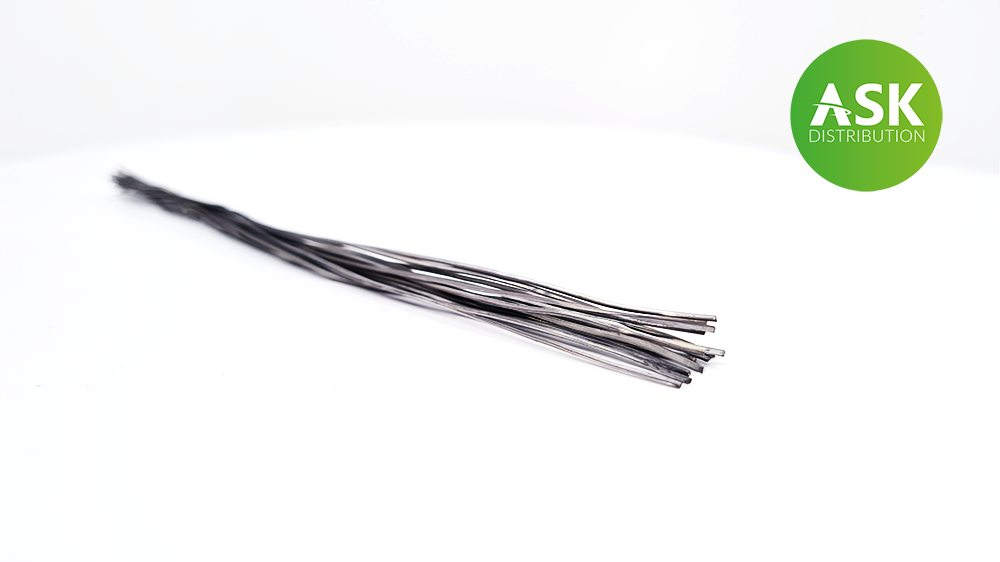 DEMANDER T0081 Demi-rond 0,8 x 0,55 x 140 mm (16 pièces)